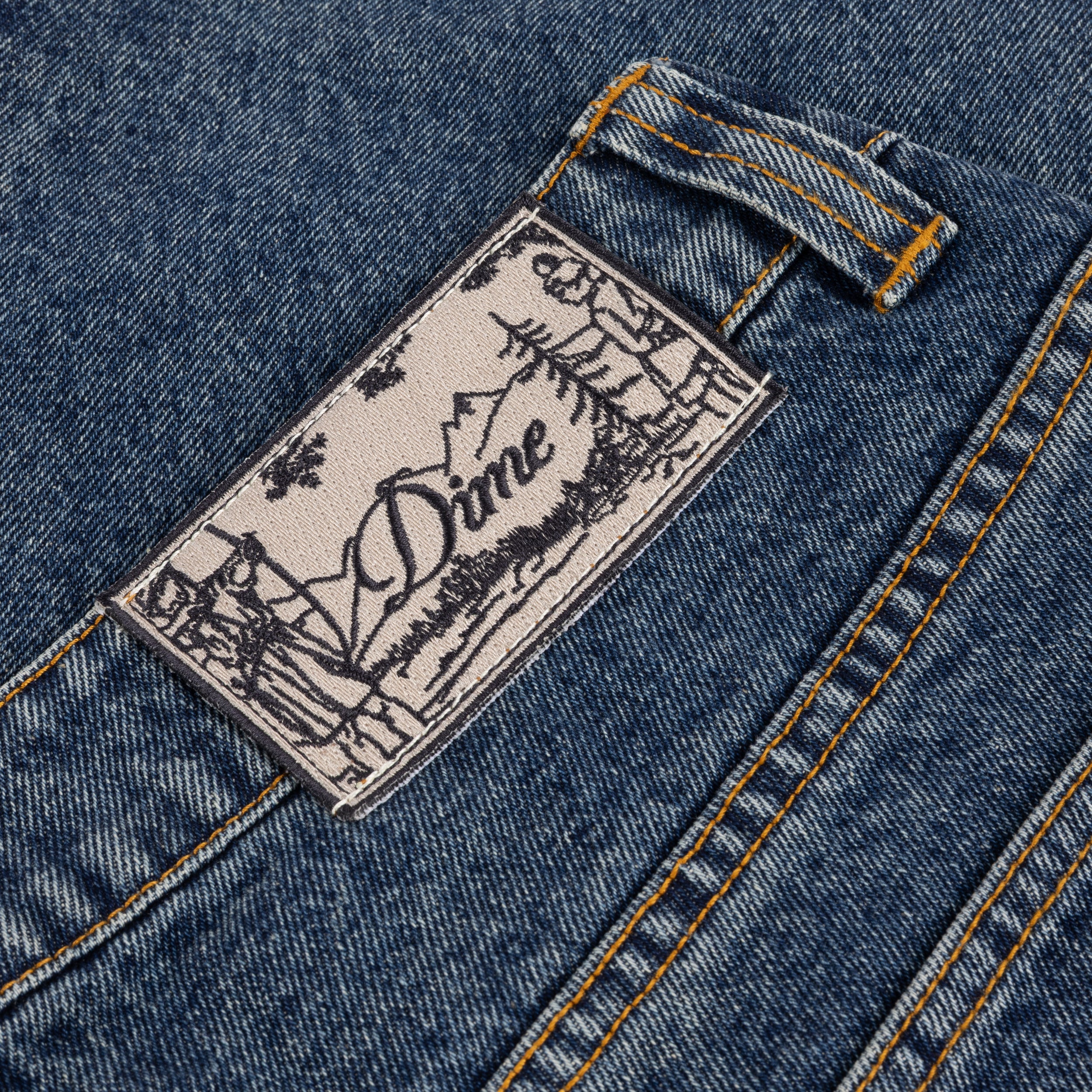 Relaxed Denim Pants