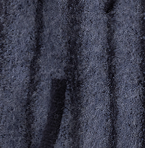 Mohair Striped Zip Hoodie