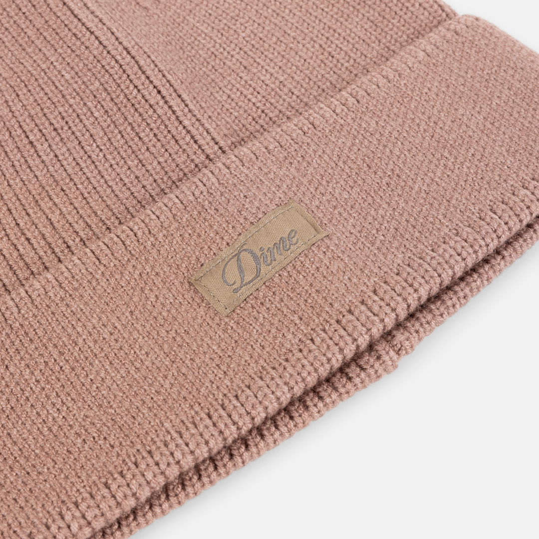 Cursive Rib Beanie