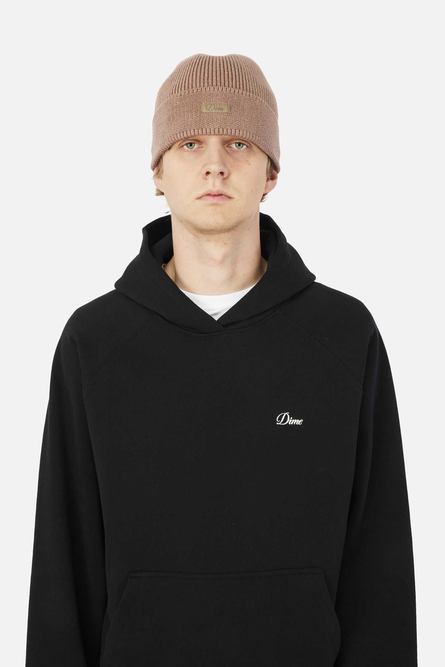 Cursive Rib Beanie