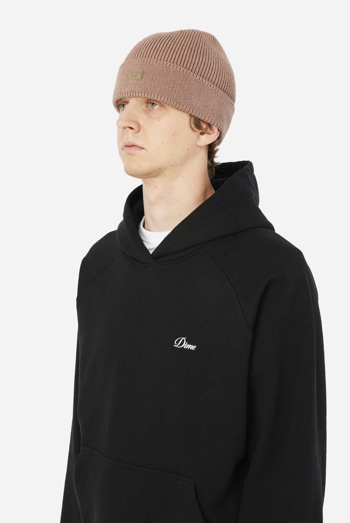 Cursive Rib Beanie