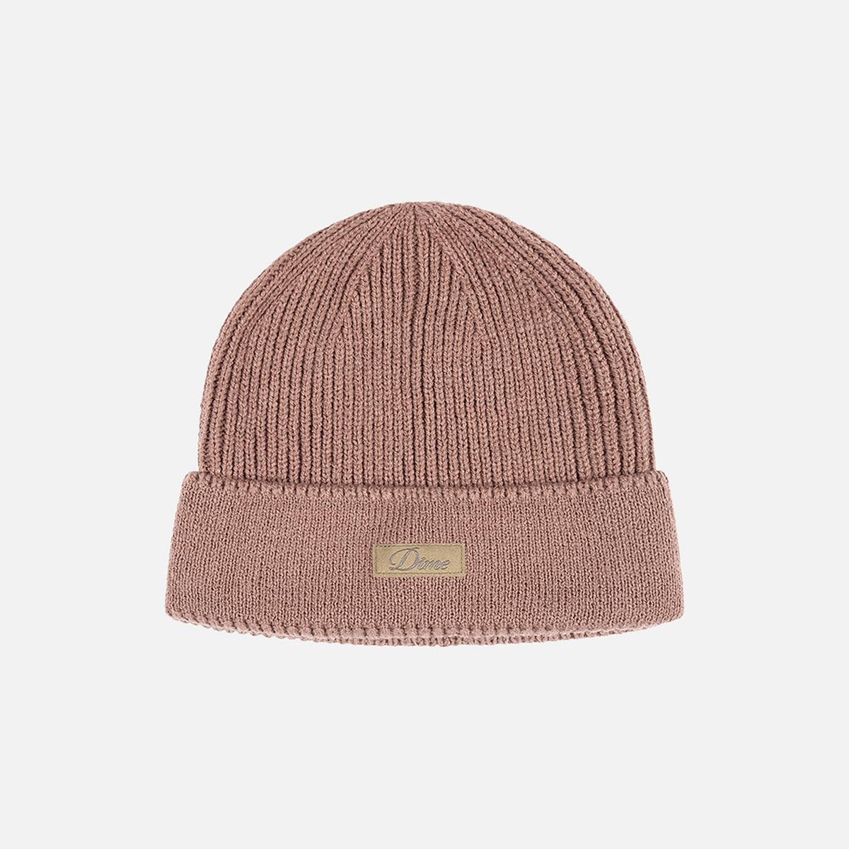 Cursive Rib Beanie