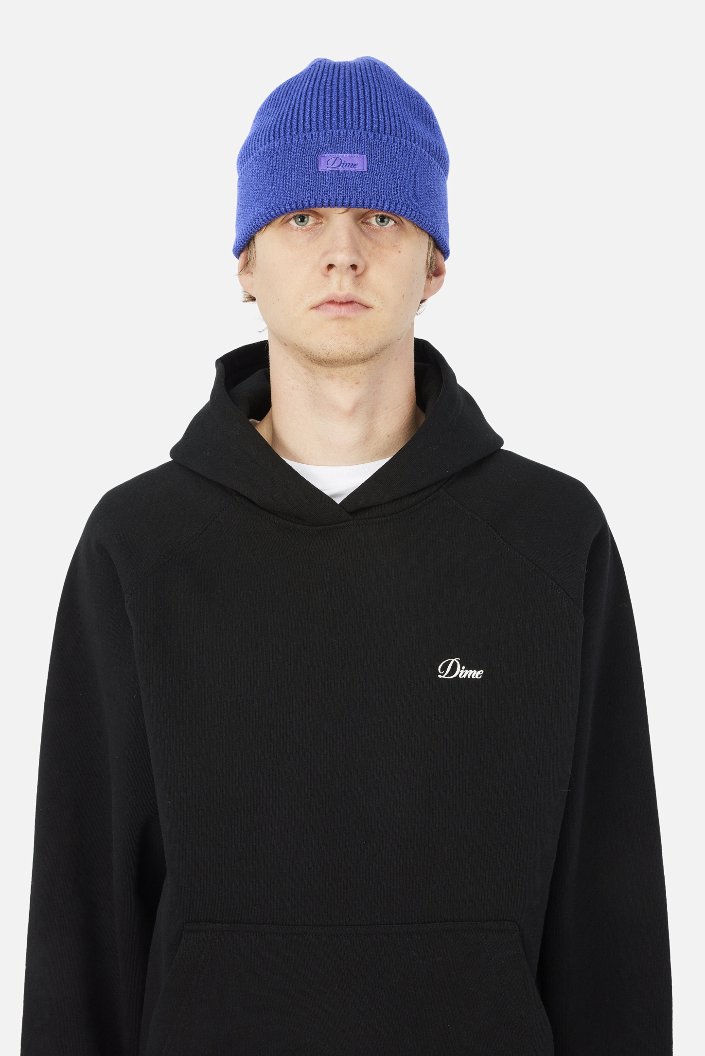 Cursive Rib Beanie
