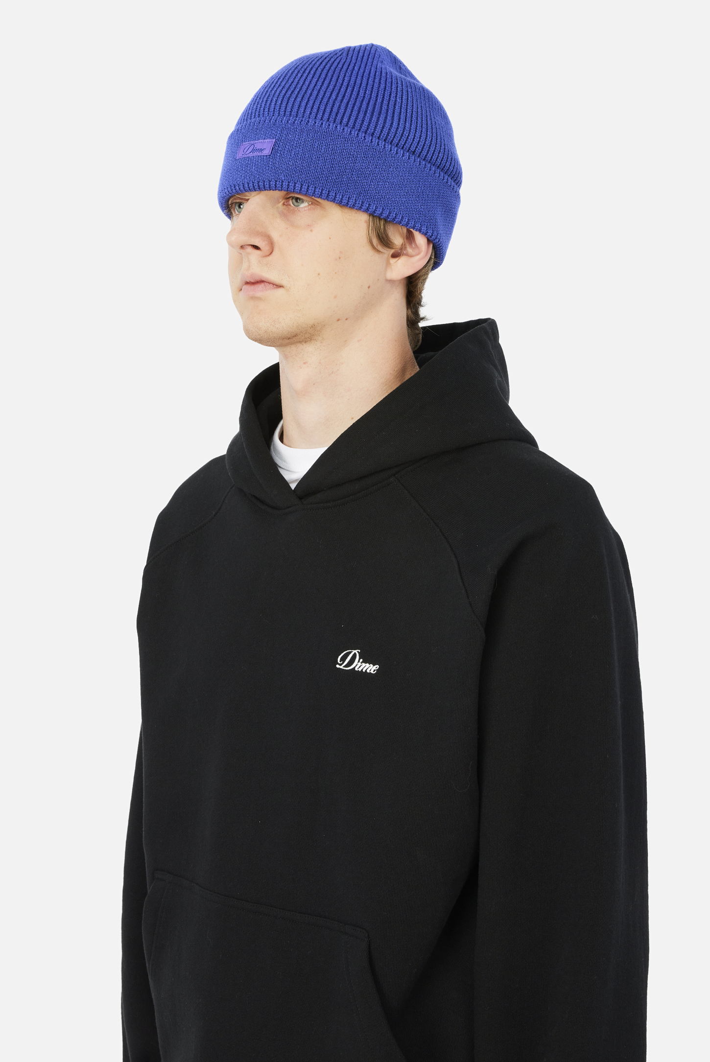 Cursive Rib Beanie