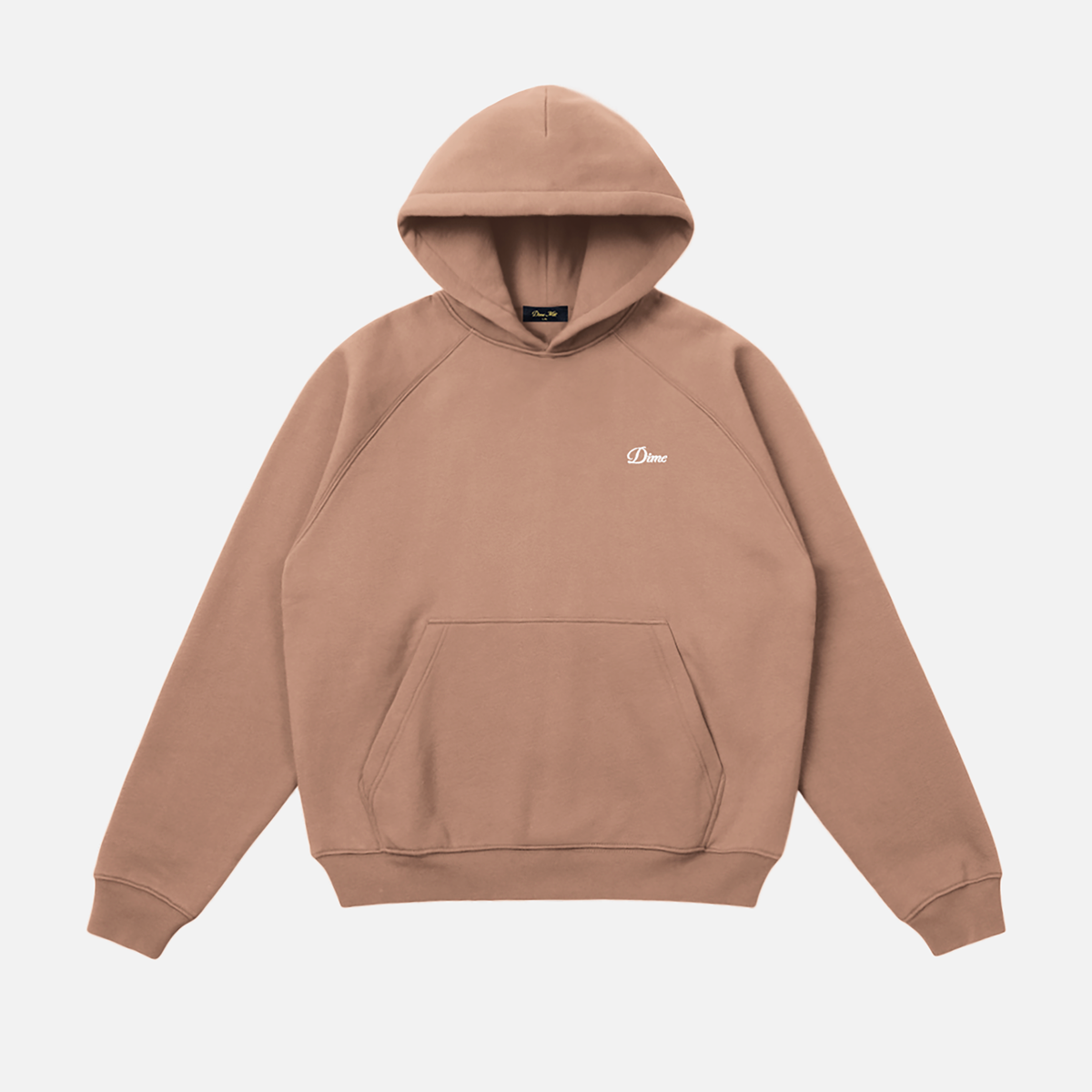 Cursive Small Logo Hoodie