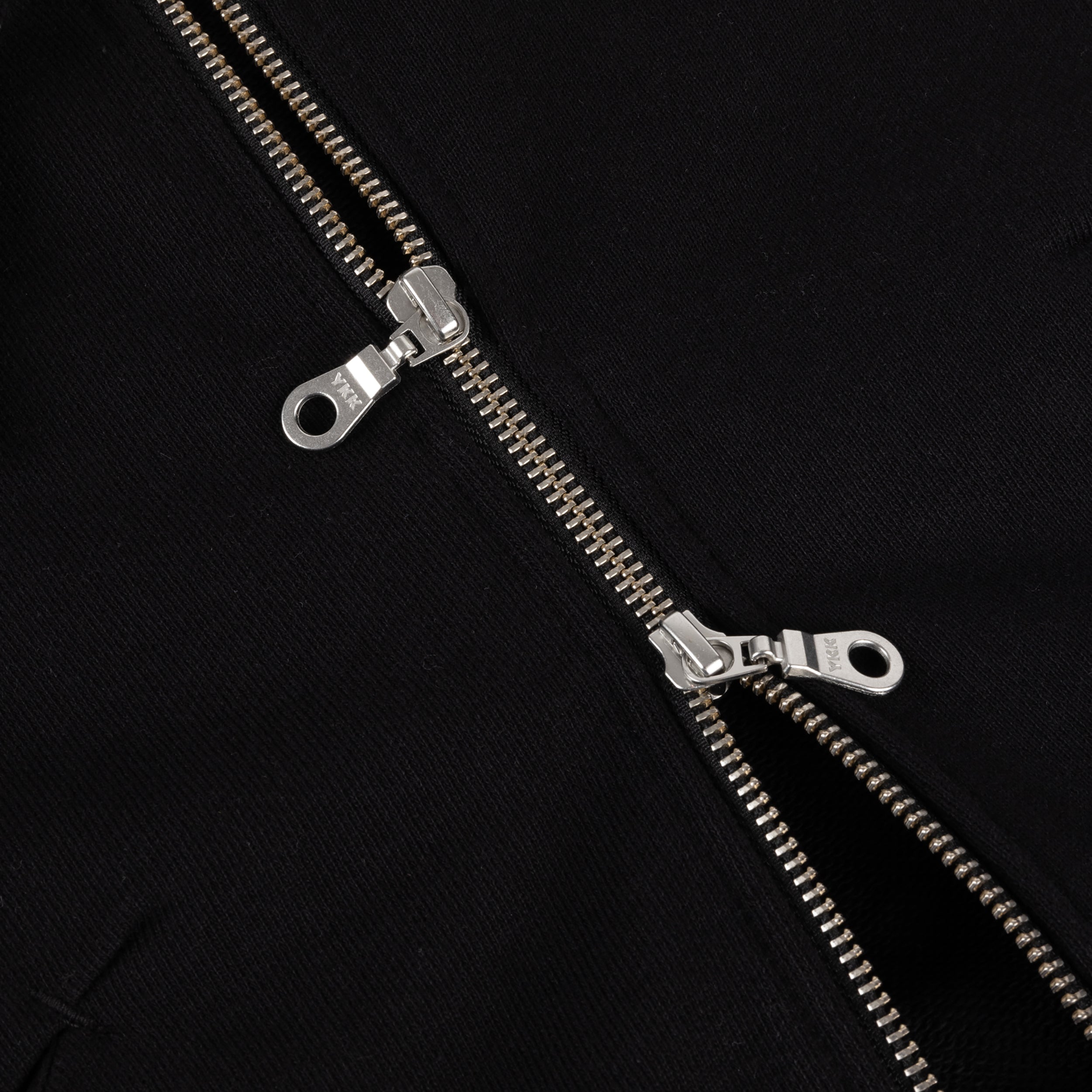 Cropped Zip Hoodie