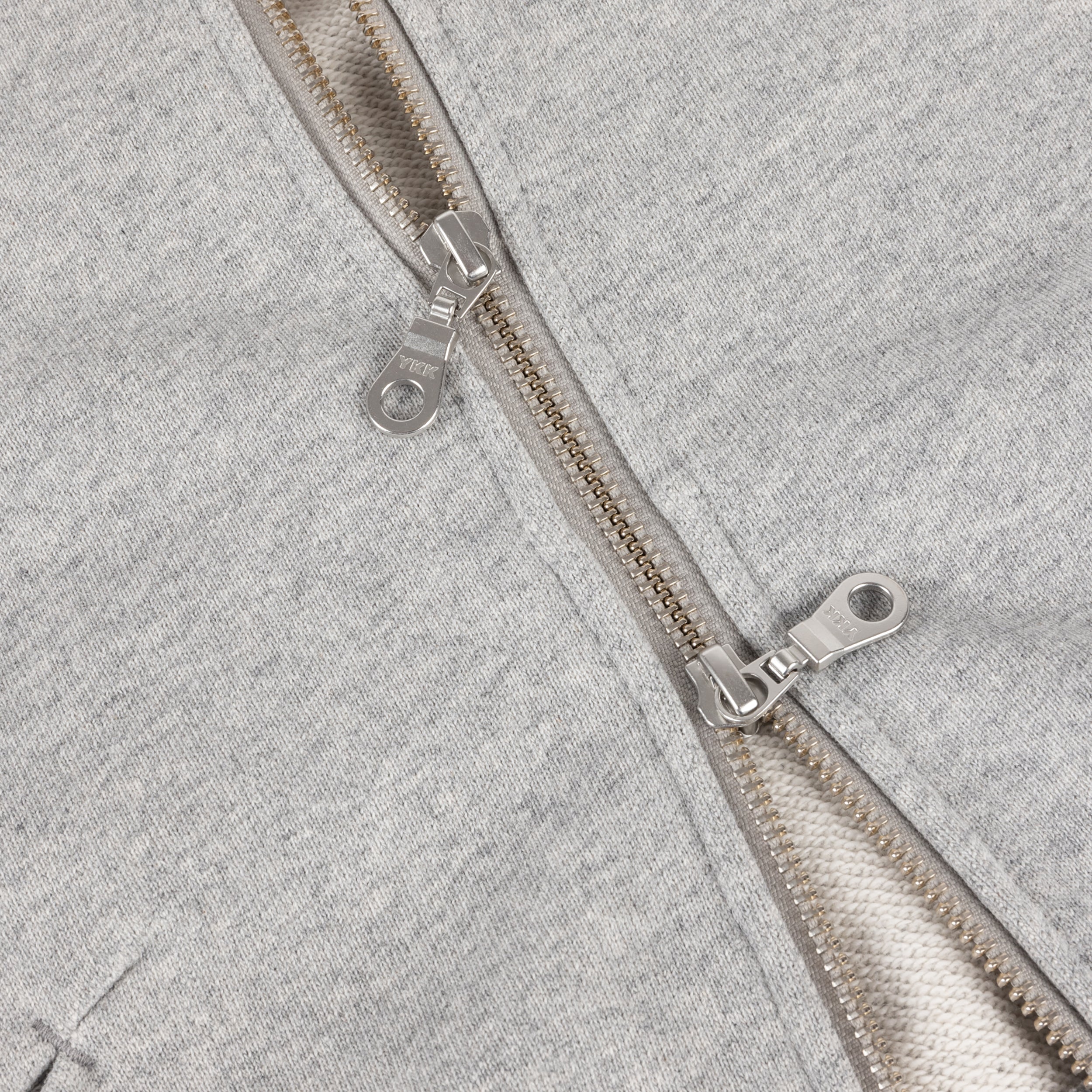 Cropped Zip Hoodie