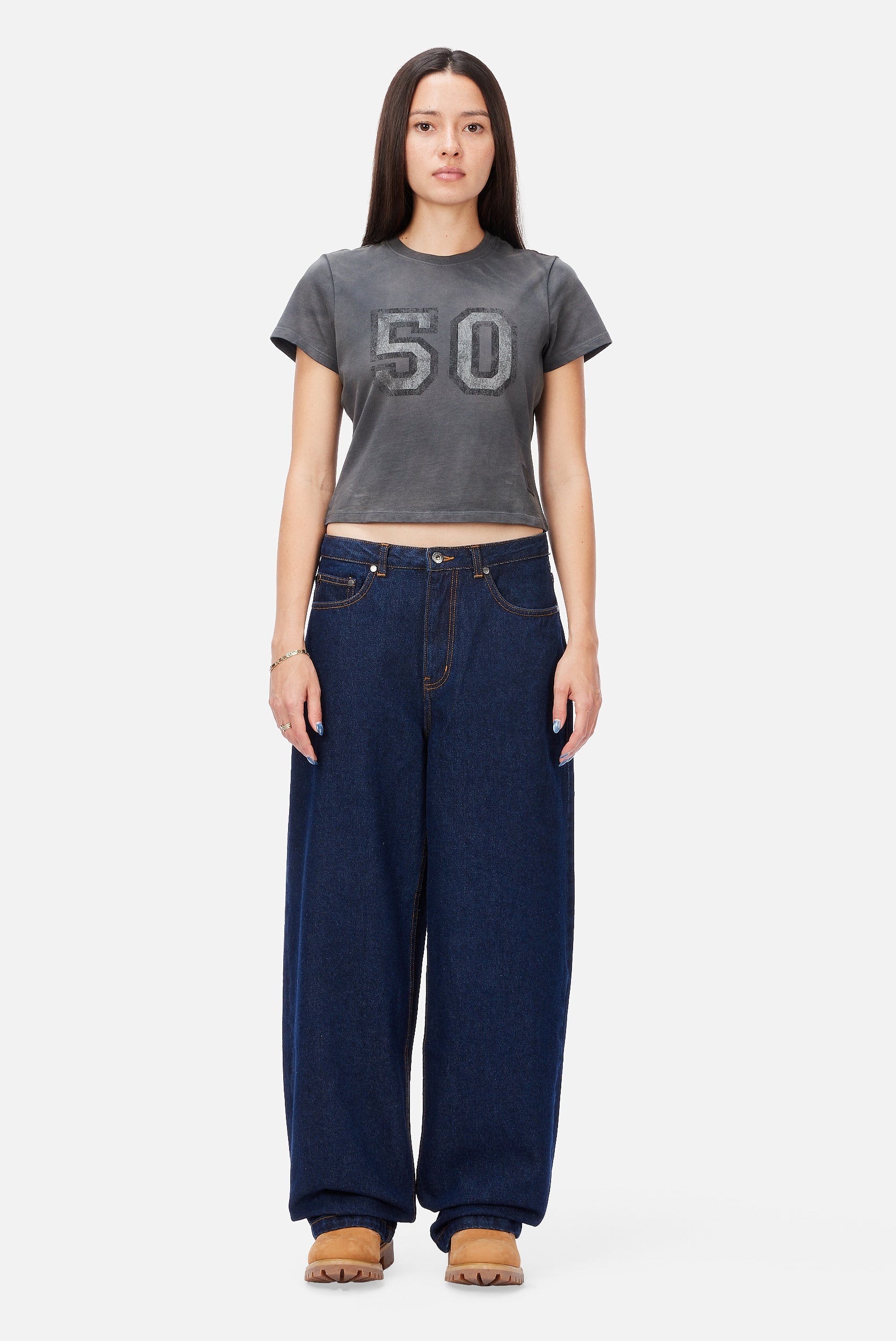 Women's Baggy Denim Pants